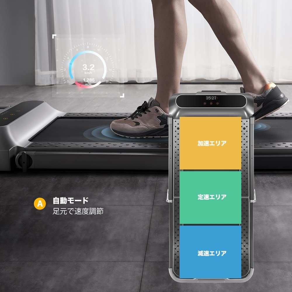 WalkingPad R2 ウォーキングマシン&ランニングマシン 時速12km